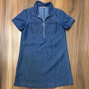 Given Kale Denim Dress